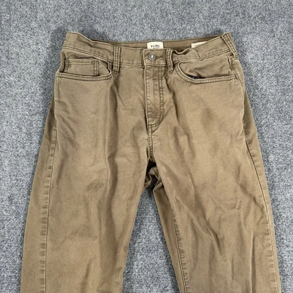 Flint and Tinder Pants Mens 30x30 (Fits 30x29) Brown Tapered Fit Huckberry - Picture 3 of 14